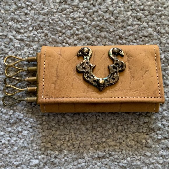 Rolfs Vintage Positive Lock Key Kaddy Calfskin Case - Picture 2 of 10